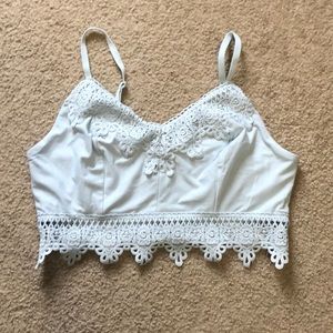 Light Blue Mudd Crop Top, Like New!